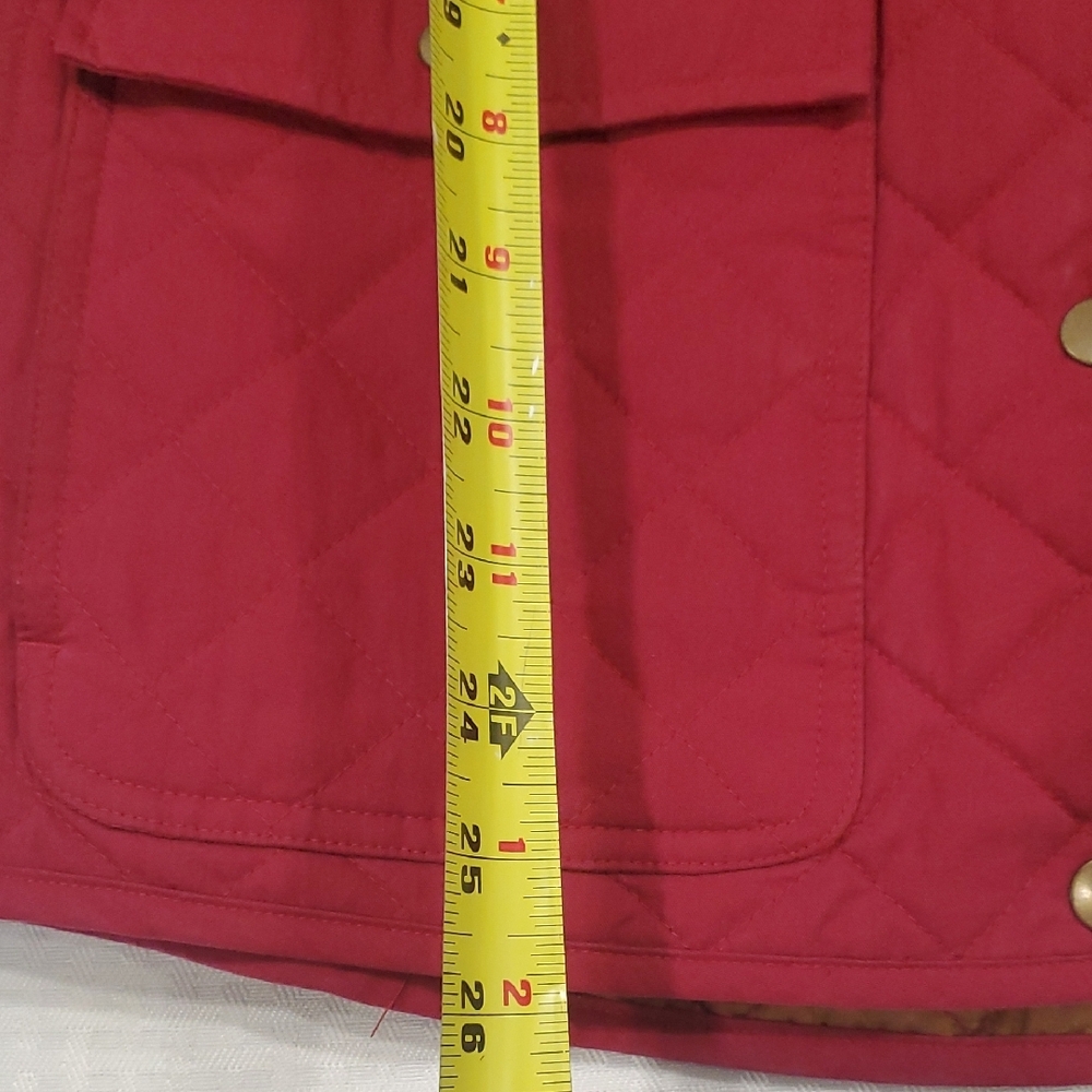 Duluth Trading Co Women's Quilted Utility Barn Jacket - Deep Pink - Picture 13 of 16